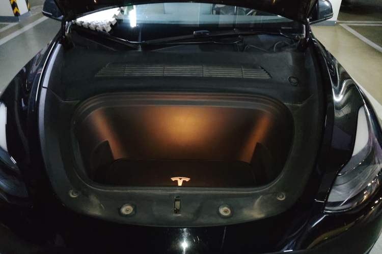 Used Tesla Model Y 2021 Standard Range Rear-Wheel Drive Version Engine Bay