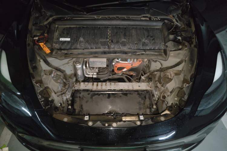 Used Tesla Model Y 2021 Standard Range Rear-Wheel Drive Version Engine Bay
