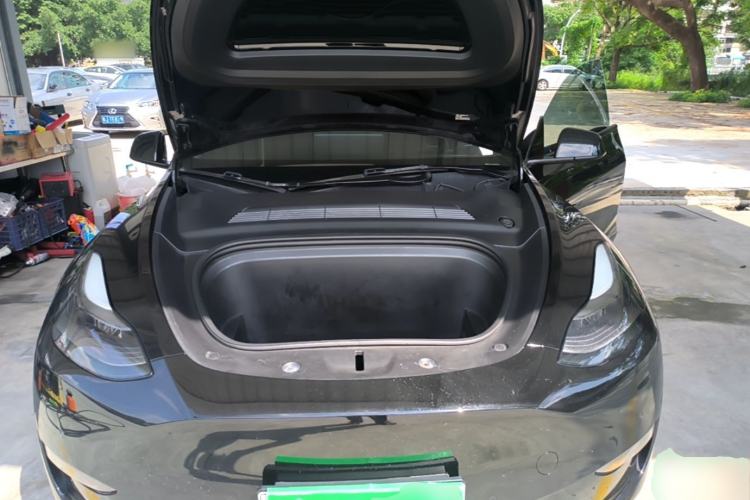 Used Tesla Model Y 2021 Long-Range All-Wheel-Drive Version Engine Bay