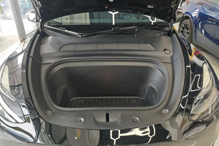 Used Tesla Model Y 2021 Long-Range All-Wheel-Drive Version 3D7 Engine Bay
