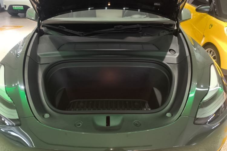 Used Tesla Model Y 2021 Long-Range All-Wheel-Drive Version 3D7 Engine Bay