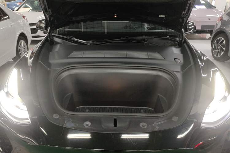 Used Tesla Model Y 2021 Long-Range All-Wheel-Drive Version Engine Bay