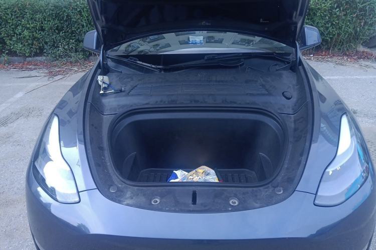 Used Tesla Model Y 2021 Standard Range Rear-Wheel Drive Version Engine Bay