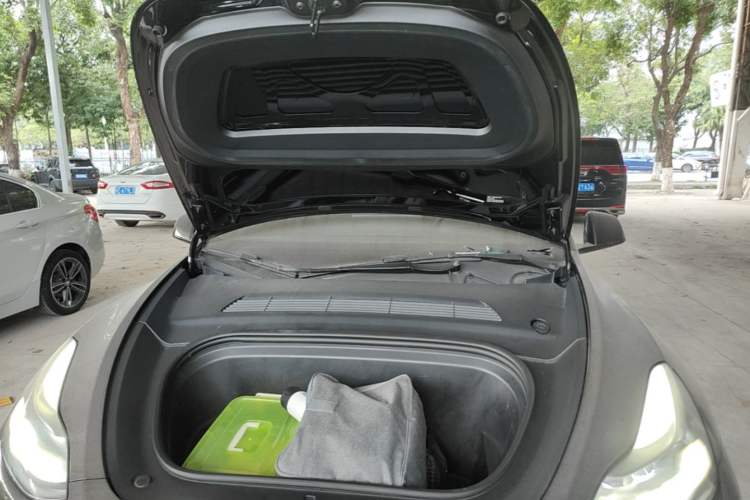 Used Tesla Model Y 2021 Long-Range All-Wheel-Drive Version Engine Bay