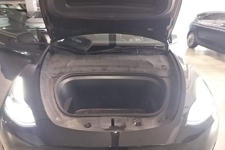 Used Tesla Model Y 2021 Long-Range All-Wheel-Drive Version Engine Bay