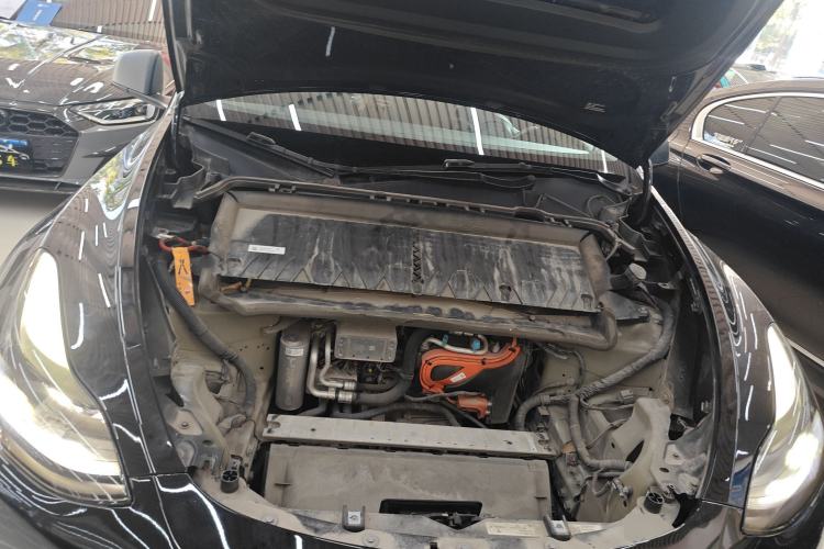 Used Tesla Model Y 2021 Long-Range All-Wheel-Drive Version Engine Bay