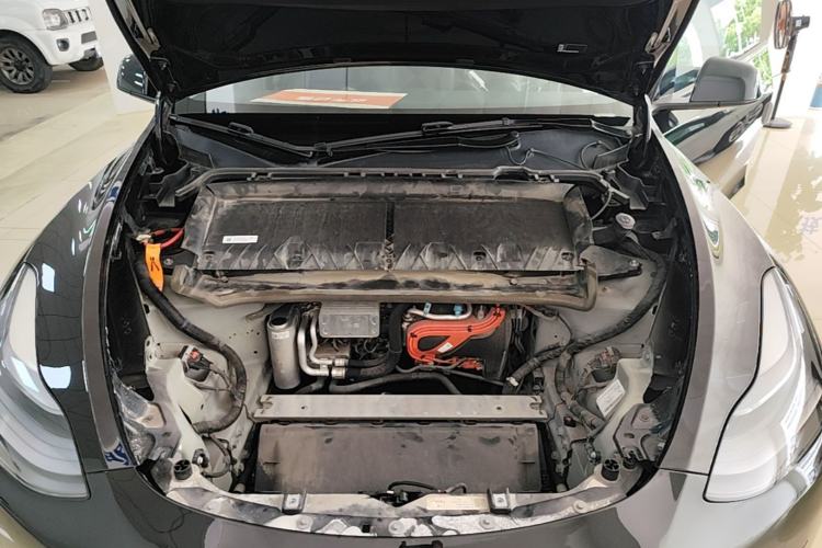 Used Tesla Model Y 2021 Standard Range Rear-Wheel Drive Version Engine Bay
