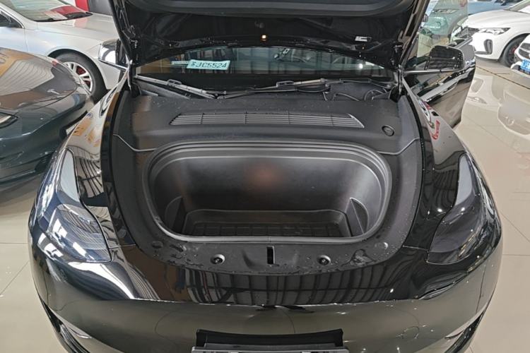 Used Tesla Model Y 2021 Long-Range All-Wheel-Drive Version 3D7 Engine Bay