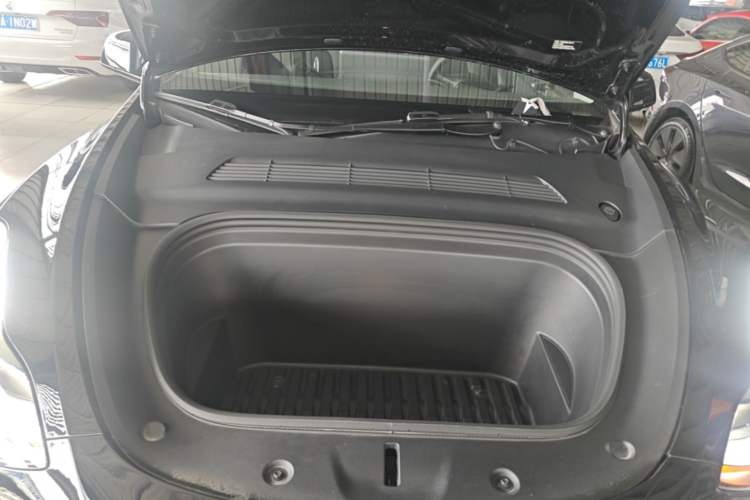 Used Tesla Model Y 2021 Long-Range All-Wheel-Drive Version 3D7 Engine Bay