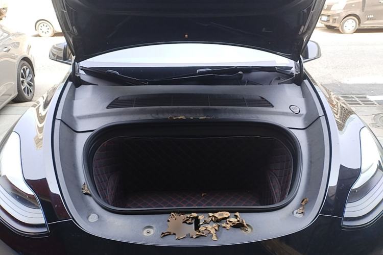 Used Tesla Model Y 2021 Standard Range Rear-Wheel Drive Version Engine Bay
