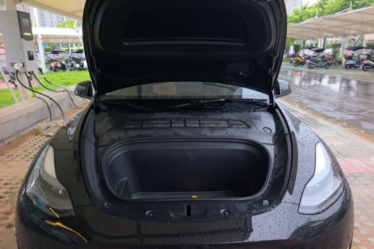 Used Tesla Model Y 2021 Standard Range Rear-Wheel Drive Version Engine Bay