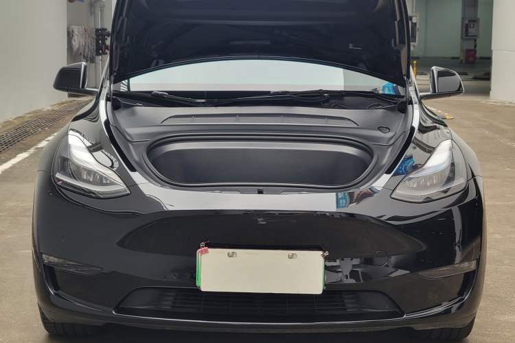 Used Tesla Model Y 2021 Standard Range Rear-Wheel Drive Version Engine Bay