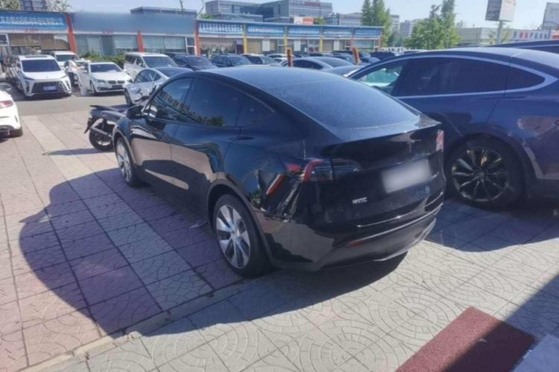 Used Tesla Model Y 2021 Long-Range All-Wheel-Drive Version Exterior 2
