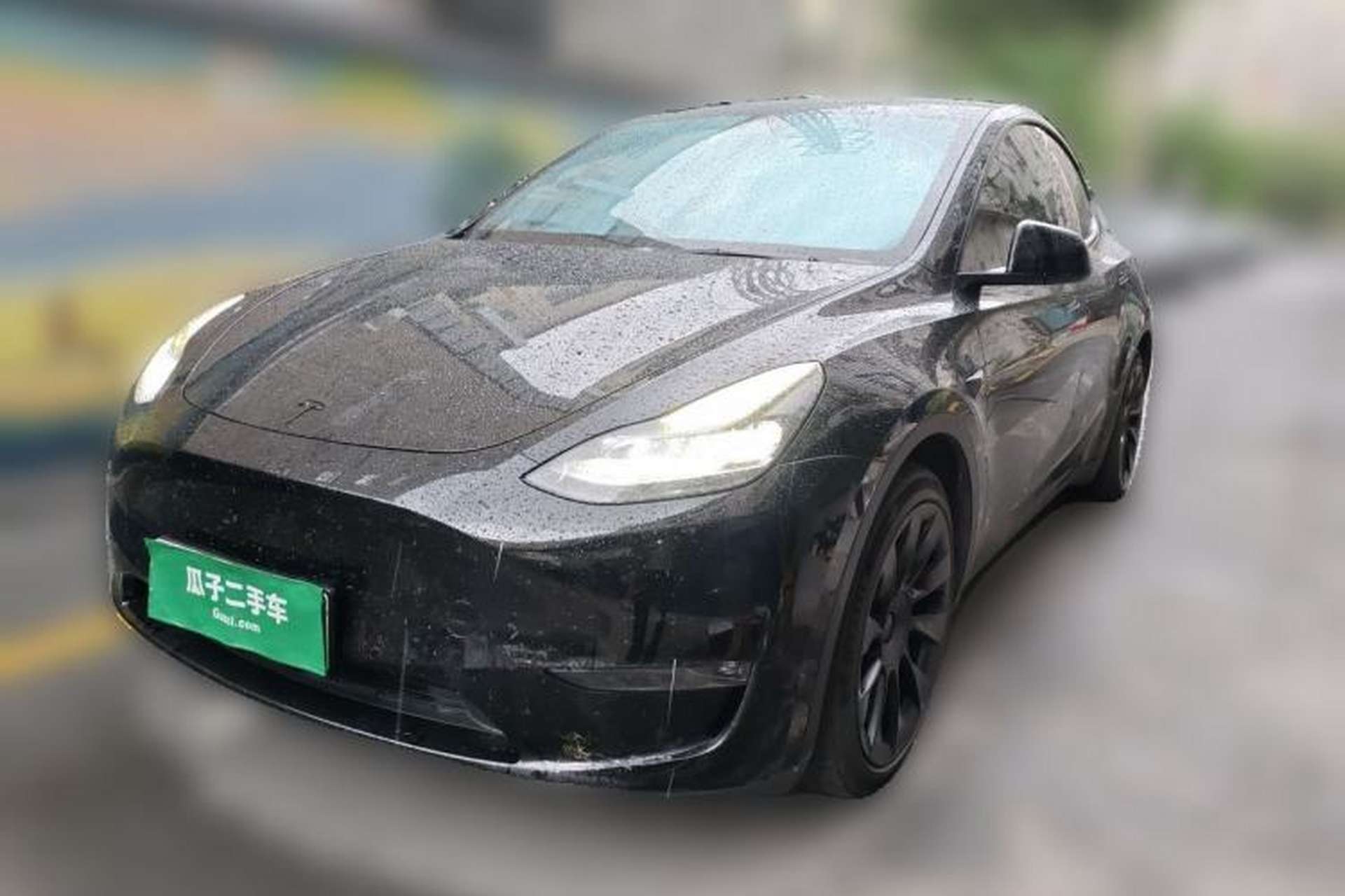 Used Tesla Model Y 2021 Standard Range Rear-Wheel Drive Version Front Left 45 Deg