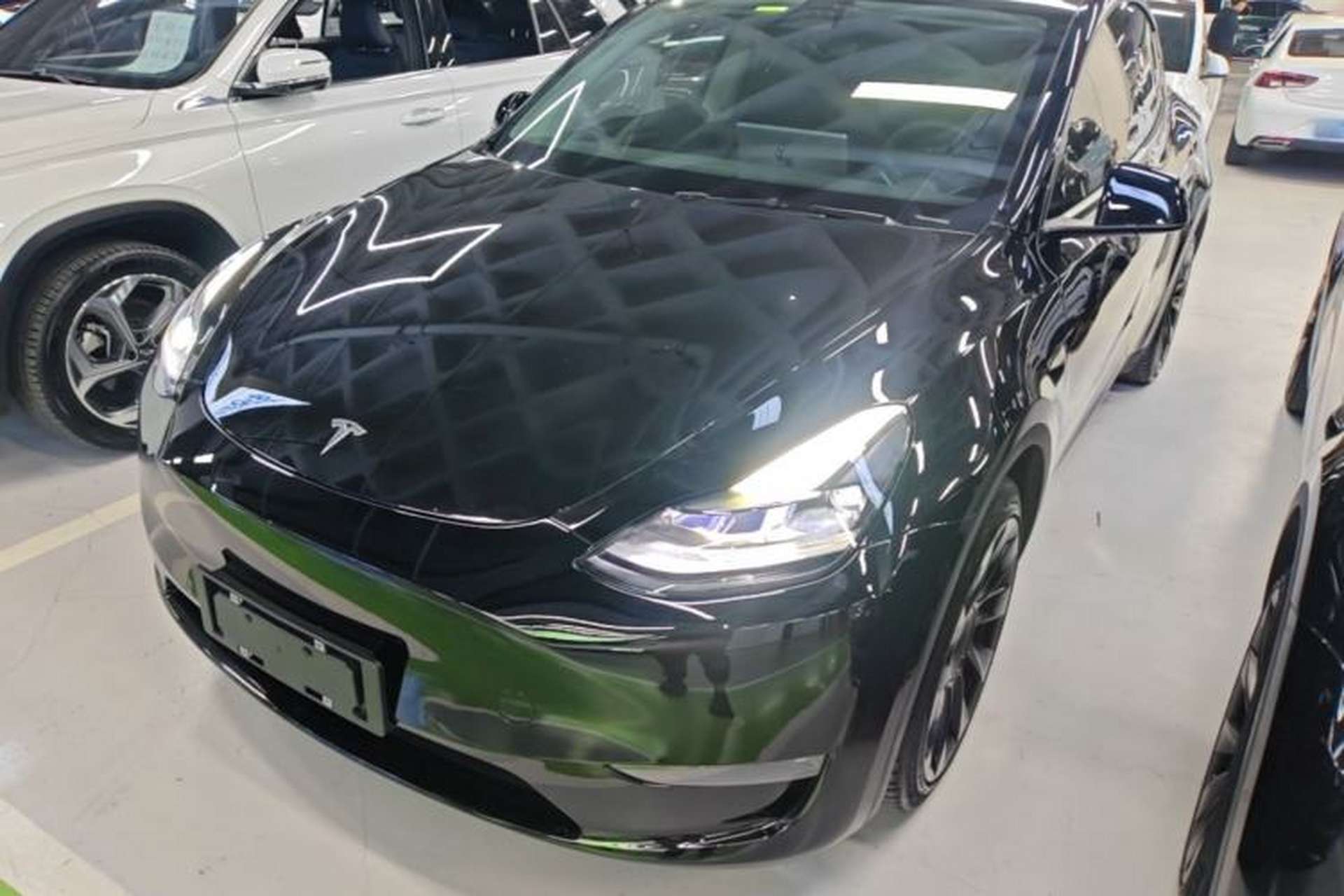 Used Tesla Model Y 2021 Standard Range Rear-Wheel Drive Version Front Left 45 Deg