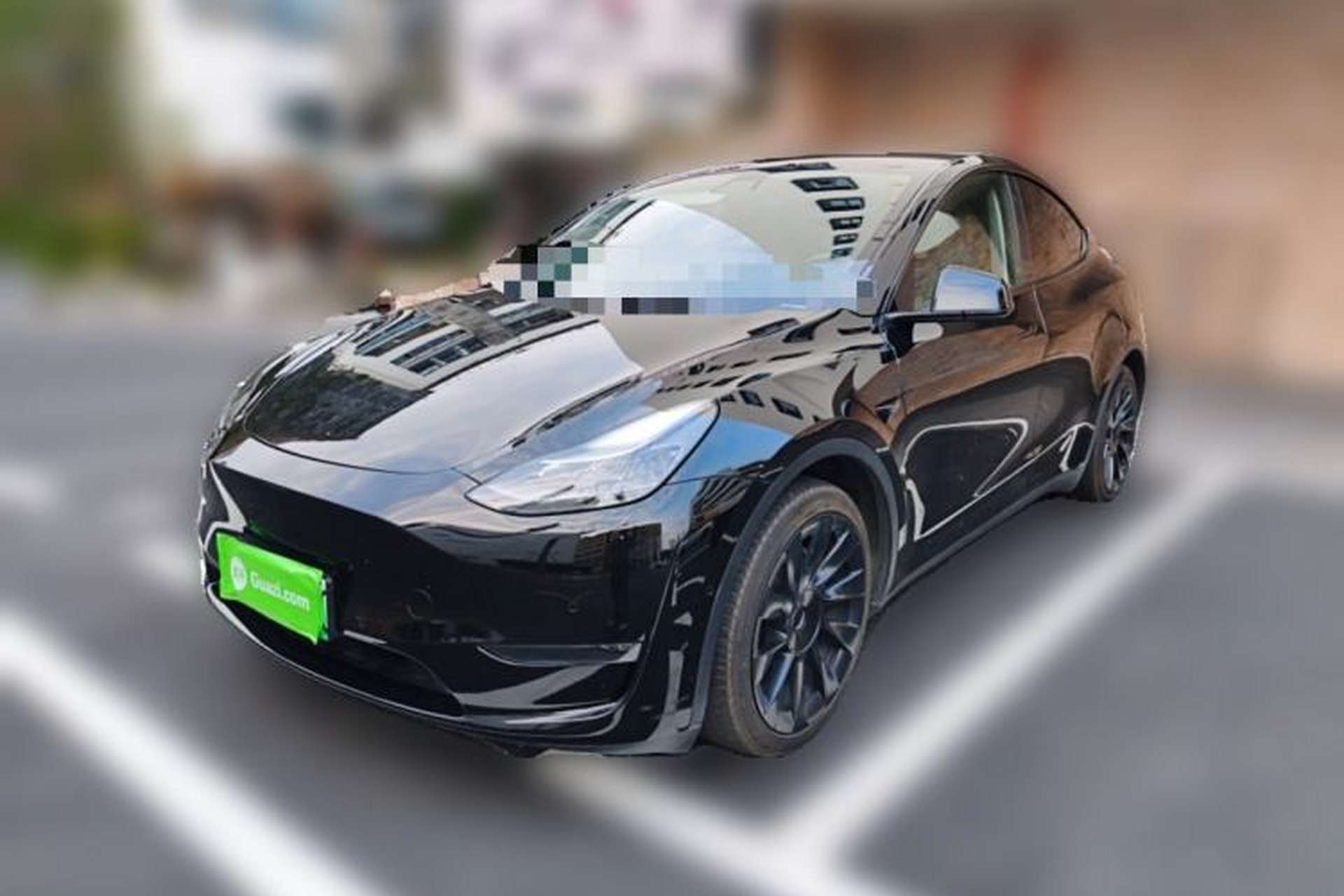 Used Tesla Model Y 2021 Long-Range All-Wheel-Drive Version Front Left 45 Deg