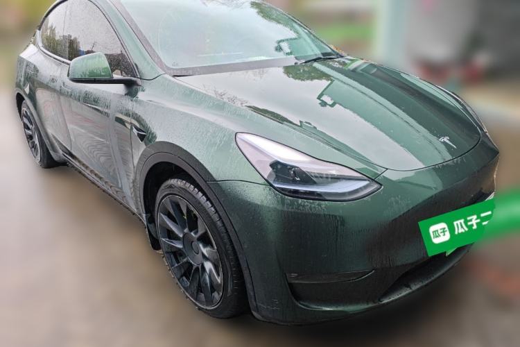 Used Tesla Model Y 2021 Standard Range Rear-Wheel Drive Version Front Right 45 Deg