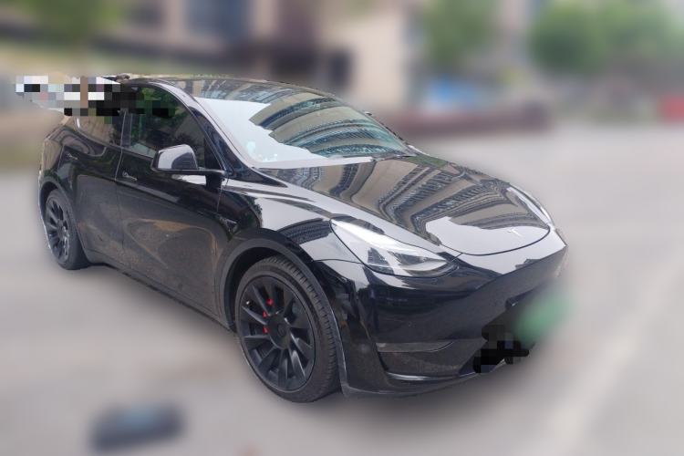 Used Tesla Model Y 2021 Standard Range Rear-Wheel Drive Version Front Right 45 Deg