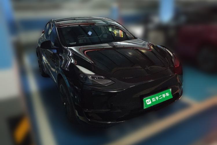 Used Tesla Model Y 2021 Standard Range Rear-Wheel Drive Version Front Right 45 Deg