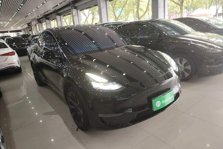 Used Tesla Model Y 2021 Standard Range Rear-Wheel Drive Version Front Right 45 Deg