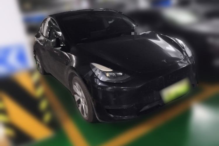 Used Tesla Model Y 2021 Standard Range Rear-Wheel Drive Version Front Right 45 Deg