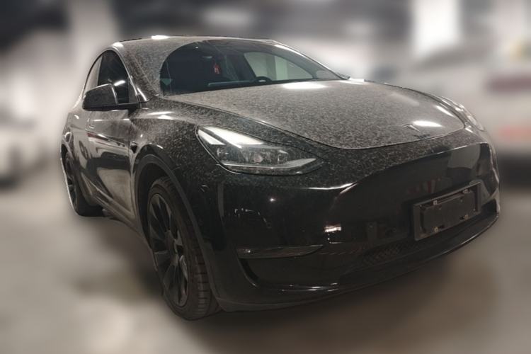 Used Tesla Model Y 2021 Standard Range Rear-Wheel Drive Version Front Right 45 Deg