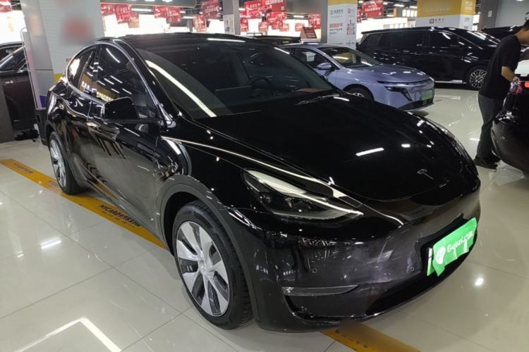 Used Tesla Model Y 2021 Standard Range Rear-Wheel Drive Version Front Right 45 Deg