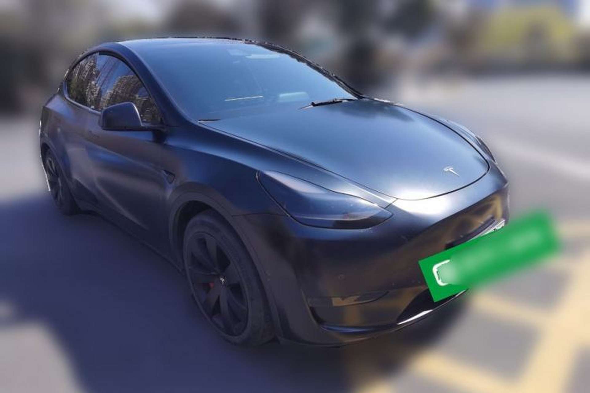 Used Tesla Model Y 2021 Standard Range Rear-Wheel Drive Version Front Right 45 Deg