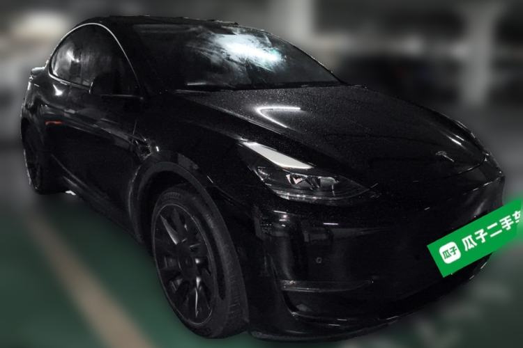Used Tesla Model Y 2021 Standard Range Rear-Wheel Drive Version Front Right 45 Deg