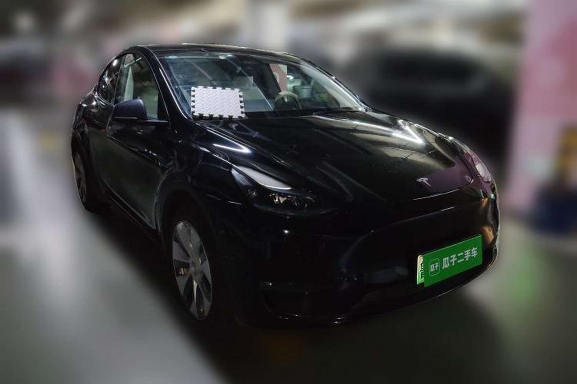 Used Tesla Model Y 2021 Standard Range Rear-Wheel Drive Version Front Right 45 Deg