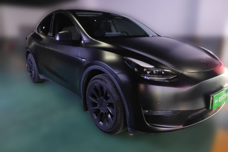 Used Tesla Model Y 2021 Standard Range Rear-Wheel Drive Version Front Right 45 Deg