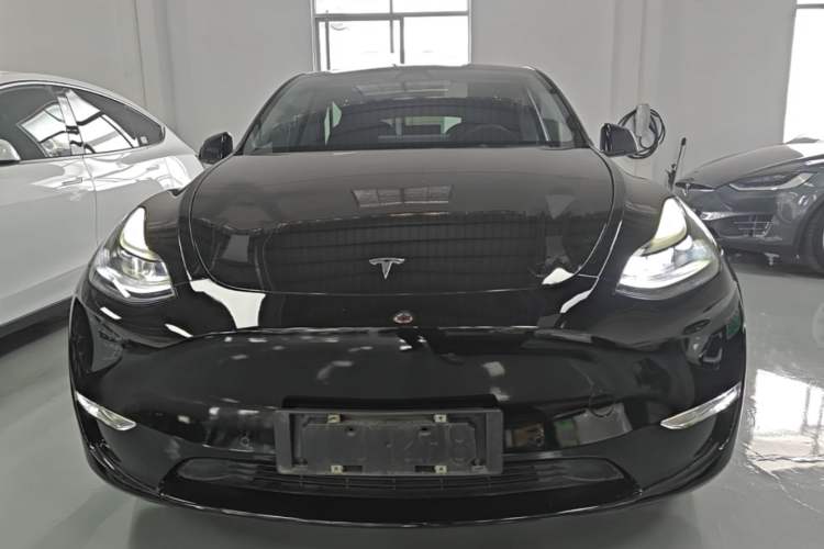 Used Tesla Model Y 2021 Long-Range All-Wheel-Drive Version Front