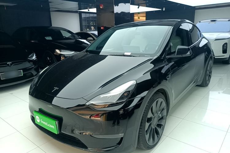 Used Tesla Model Y 2021 Performance High-Performance All-Wheel-Drive Version Guazi used car, China used car export, Used car for sale, Used Tesla cars, Cheapest cars for sale, Electric vehicle, New energy car