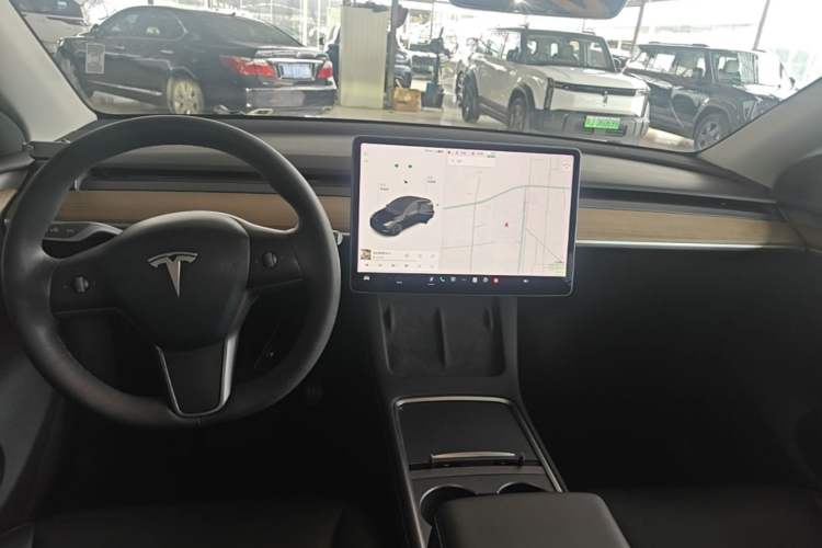Used Tesla Model Y 2021 Long-Range All-Wheel-Drive Version 3D7 Gear Lever