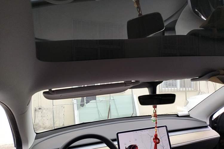 Used Tesla Model Y 2021 Standard Range Rear-Wheel Drive Version Headliner