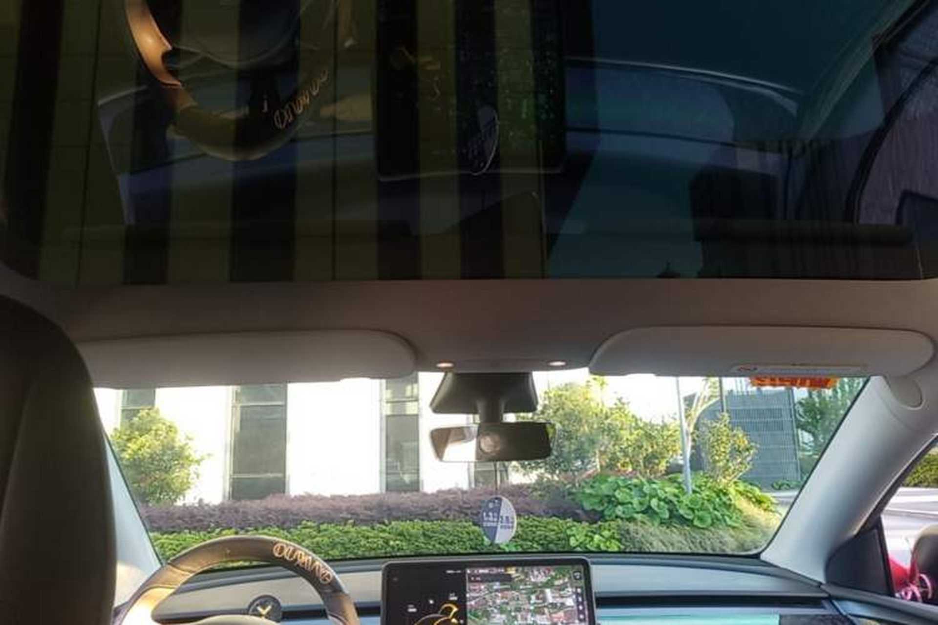 Used Tesla Model Y 2021 Long-Range All-Wheel-Drive Version 3D7 Headliner