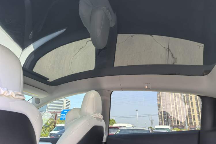 Used Tesla Model Y 2021 Standard Range Rear-Wheel Drive Version Headliner