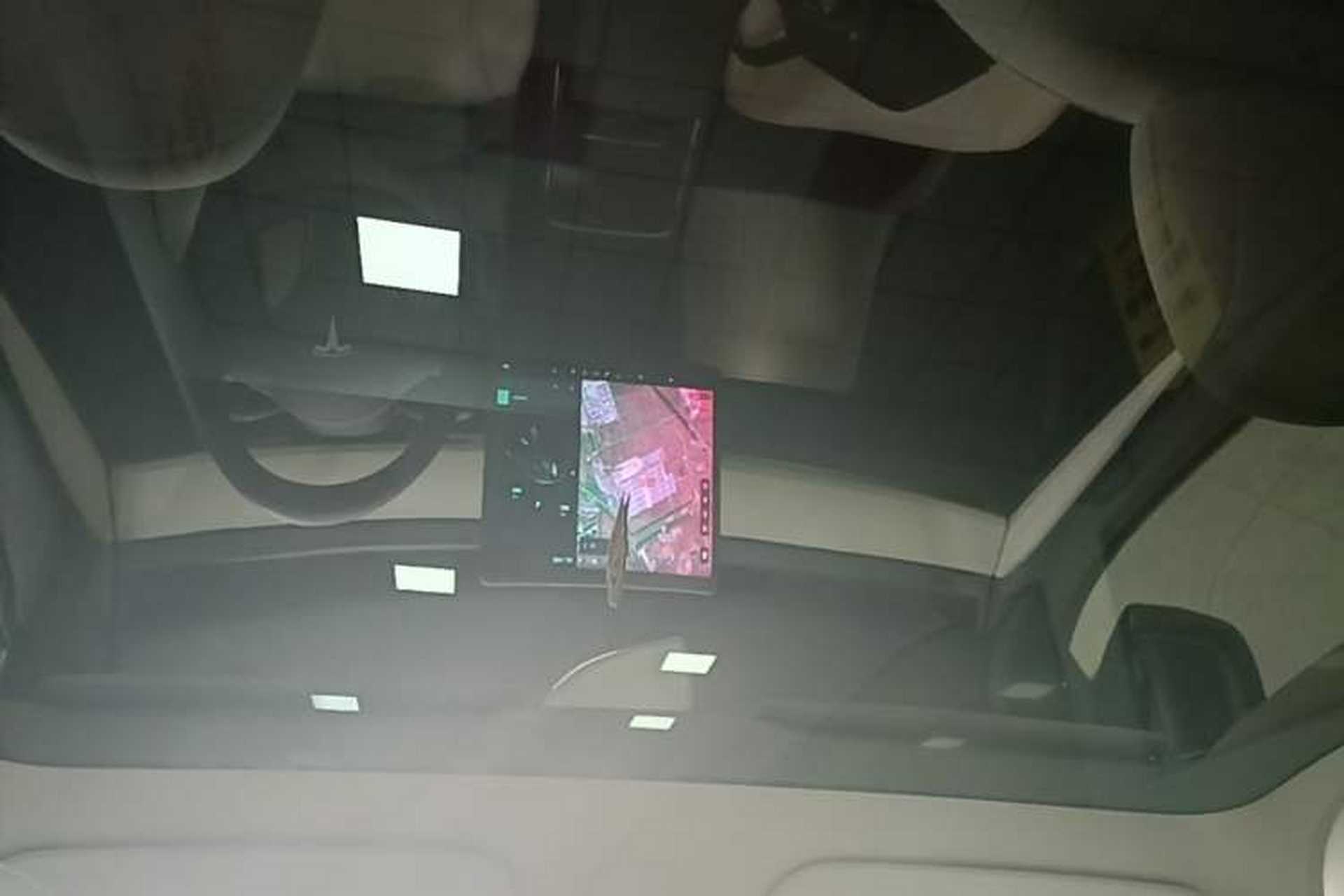 Used Tesla Model Y 2021 Standard Range Rear-Wheel Drive Version Headliner