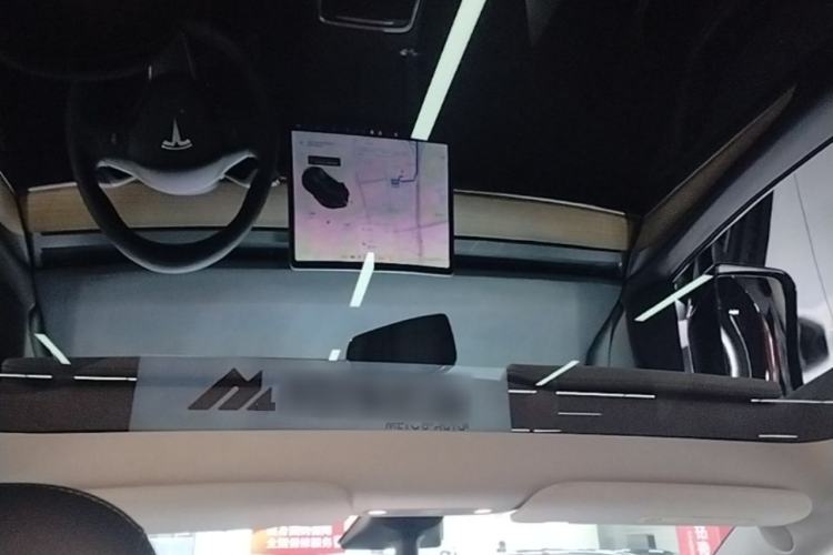 Used Tesla Model Y 2021 Long-Range All-Wheel-Drive Version Headliner