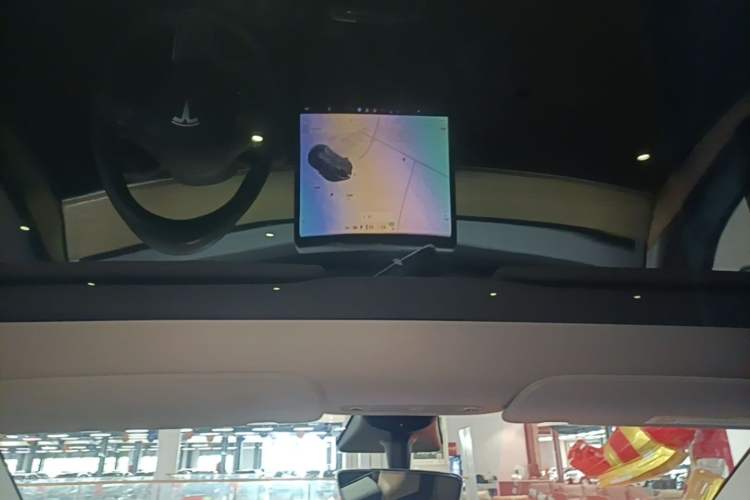 Used Tesla Model Y 2021 Standard Range Rear-Wheel Drive Version Headliner