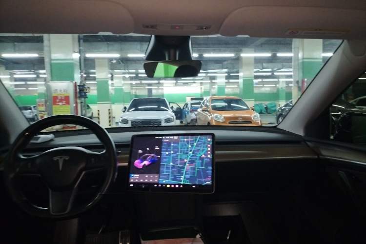 Used Tesla Model Y 2021 Standard Range Rear-Wheel Drive Version Headliner