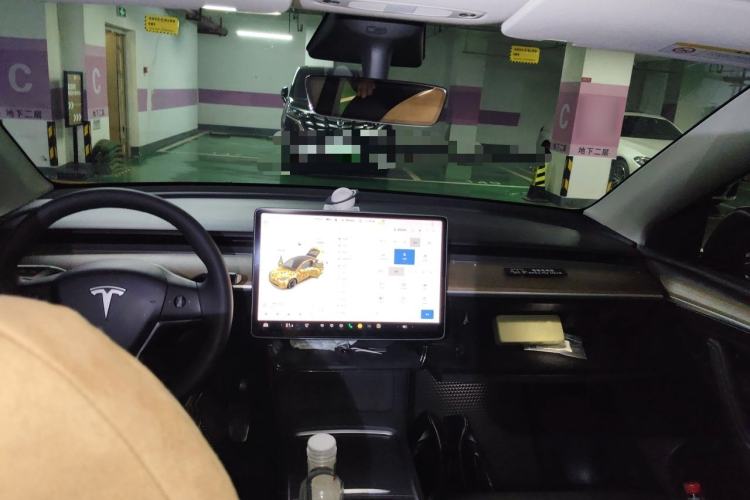 Used Tesla Model Y 2021 Standard Range Rear-Wheel Drive Version Headliner