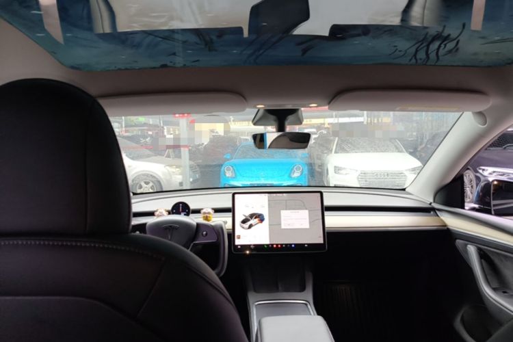 Used Tesla Model Y 2021 Long-Range All-Wheel-Drive Version 3D7 Headliner