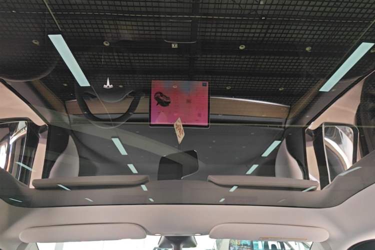 Used Tesla Model Y 2021 Standard Range Rear-Wheel Drive Version Headliner