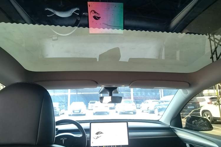 Used Tesla Model Y 2021 Standard Range Rear-Wheel Drive Version Headliner