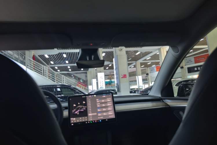 Used Tesla Model Y 2021 Standard Range Rear-Wheel Drive Version Headliner
