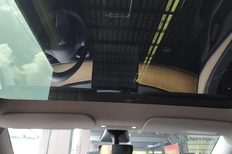 Used Tesla Model Y 2021 Standard Range Rear-Wheel Drive Version Headliner