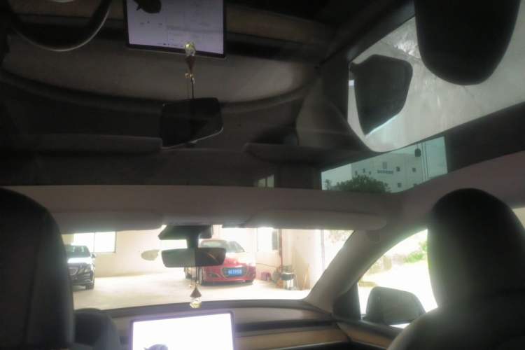 Used Tesla Model Y 2021 Long-Range All-Wheel-Drive Version Headliner