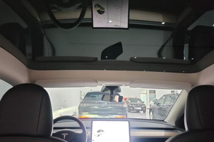 Used Tesla Model Y 2021 Standard Range Rear-Wheel Drive Version Headliner