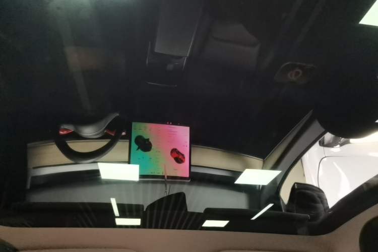 Used Tesla Model Y 2021 Long-Range All-Wheel-Drive Version 3D7 Headliner